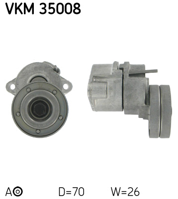 Tendicinghia, Cinghia Poly-V - VKM 35008 SKF